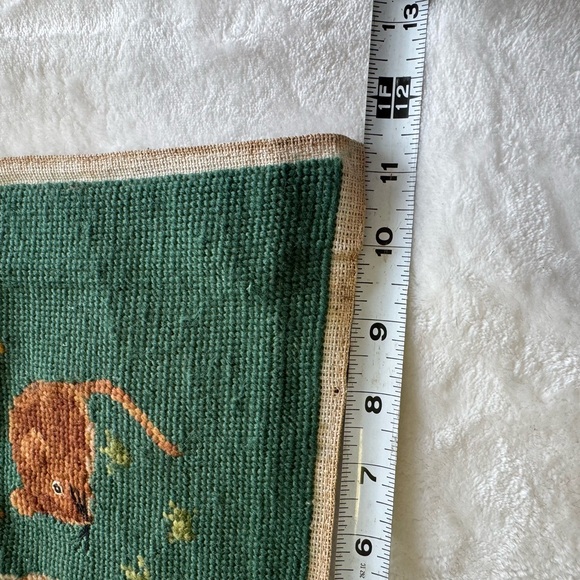 Danish designs—group of 3—needlepoint completed.  Pillow tops, stool coverings. - Picture 11 of 13